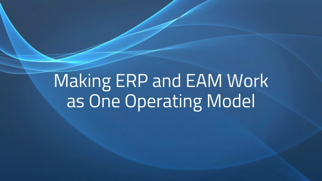 Blue screen with the article title on it